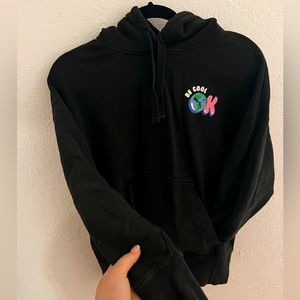 Puma black hoodie (be cool okay)
